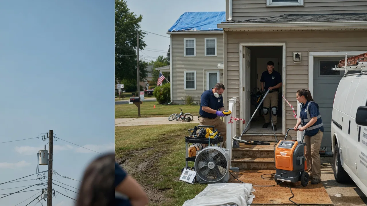 Water Damage Repair in Moscow, TN near me